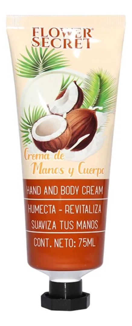 SET 6 CREMAS MANOS CORPORAL DULCE FRAGANCIA COCO HIDRATA LAU - 1