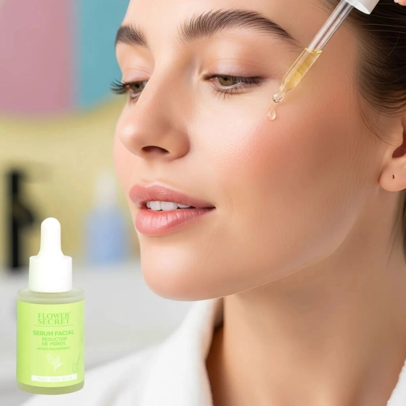 SET 3 SERUM FACIAL REDUCTOR DE POROS PURIFICAR HIDRATA LAU - 3