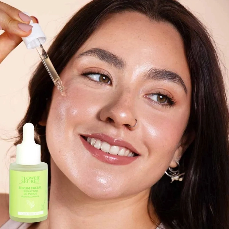 SET 3 SERUM FACIAL REDUCTOR DE POROS PURIFICAR HIDRATA LAU - 6