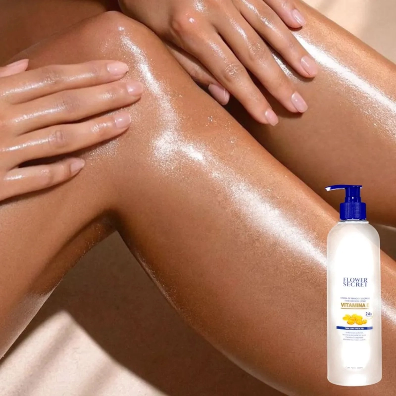 SET 3 CREMA HIDRATANTE CORPORAL MANOS VITAMINA E NUTRE LAU - 1