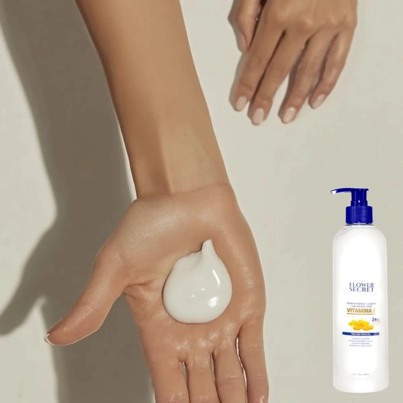 SET 3 CREMA HIDRATANTE CORPORAL MANOS VITAMINA E NUTRE LAU - 2