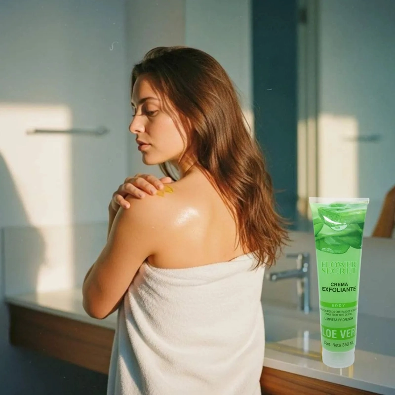 SET 2 CREMAS EXFOLIANTES CORPORAL ALOE VERA LIMPIEZA LAU - 3