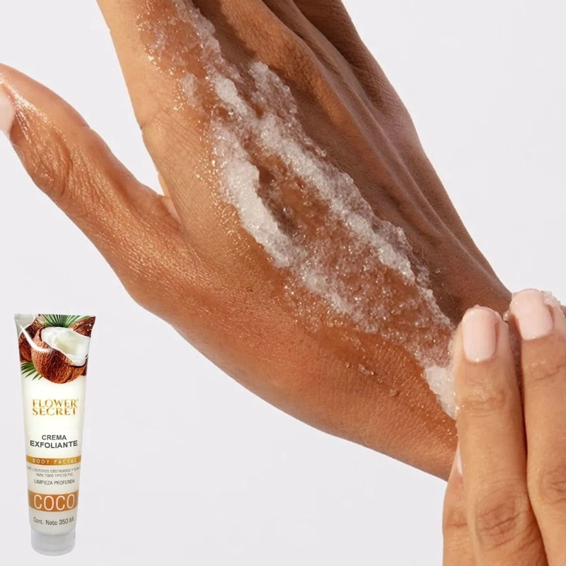 SET 2 CREMAS EXFOLIANTES CORPORAL COCO LIMPIEZA PROFUNDA LAU - 4