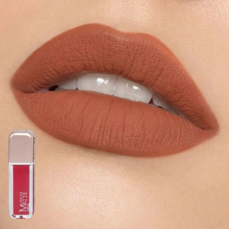 PAQ 24 LABIALES LIQUIDOS MATE LARGA DURACION TERCIOPELO ALJ - 10