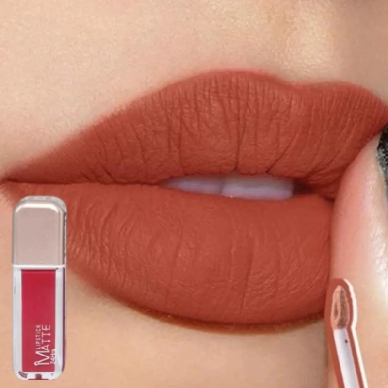 PAQ 24 LABIALES LIQUIDOS MATE LARGA DURACION TERCIOPELO ALJ - 7