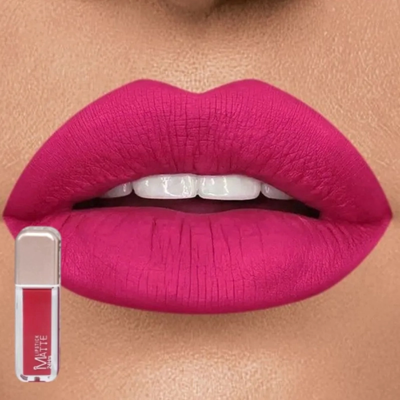 PAQ 24 LABIALES LIQUIDOS MATE LARGA DURACION TERCIOPELO ALJ - 9