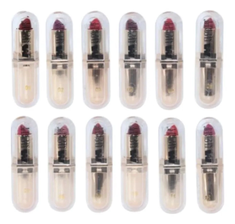 PAQ 24 LABIALES BARRA MATE TONOS SURTIDOS DURADEROS ALJ - 1