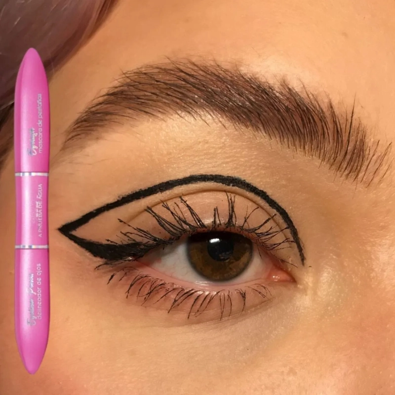 PAQ 24 MASCARAS PESTAÑAS VOLUMEN DELINEADOR DURADERO ALJ - 7