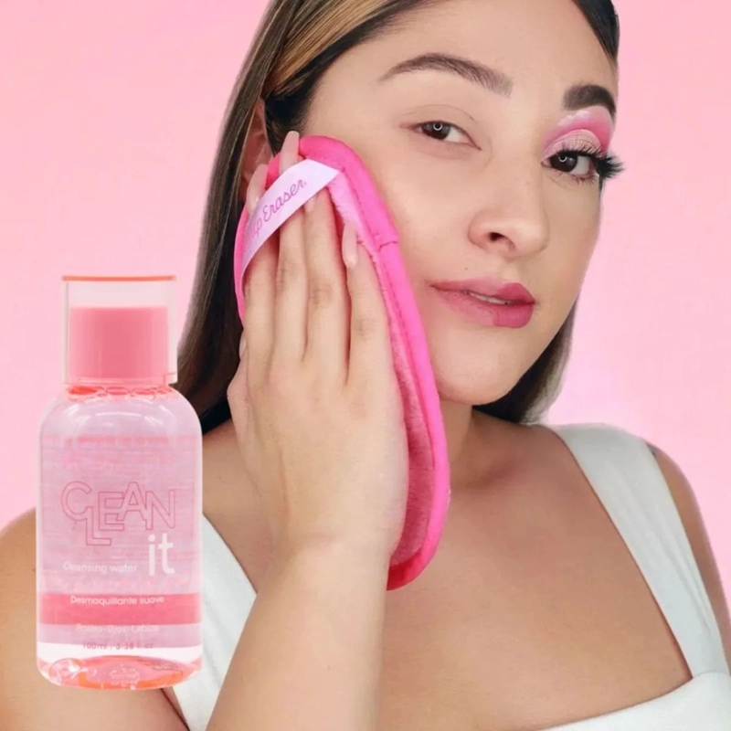 SET 2 DESMAQUILLANTES FACIAL SUAVE EFECTO PURIFICANTE ALJ - 4