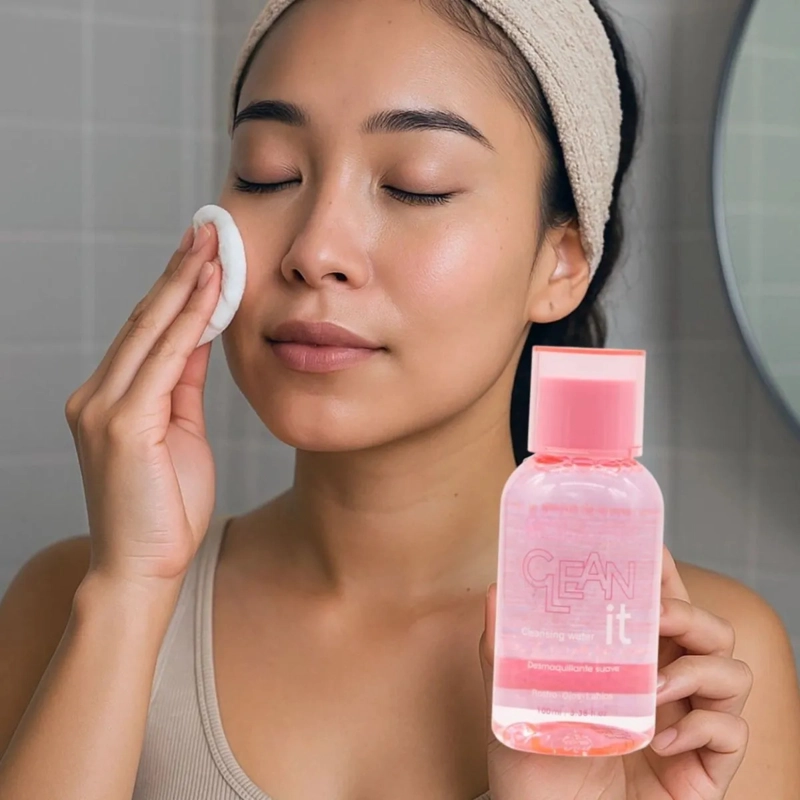 SET 2 DESMAQUILLANTES FACIAL SUAVE EFECTO PURIFICANTE ALJ - 6