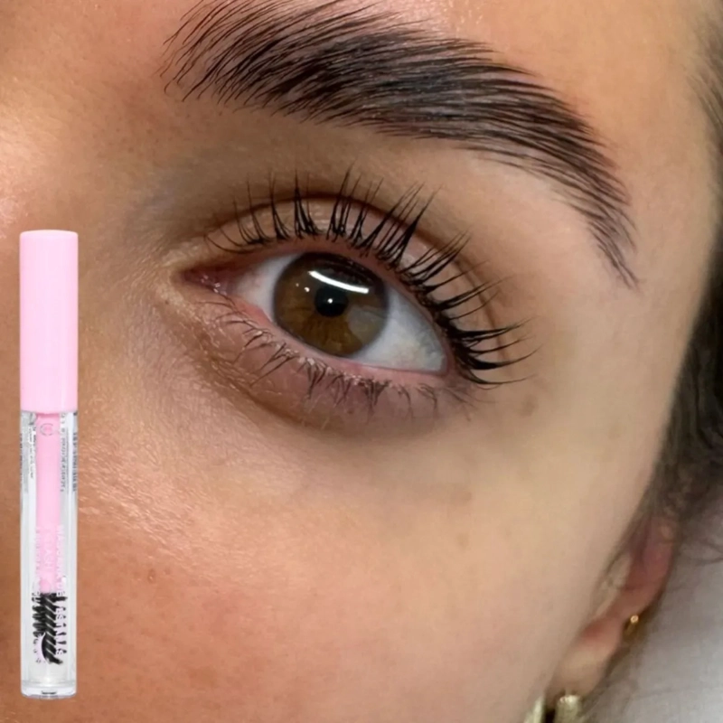 PAQ 24 MASCARAS PESTAÑAS CEJAS TRANSPARENTE GEL FIJADOR ALJ - 9