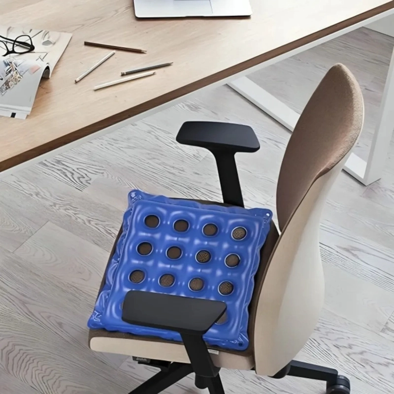 COJIN INFLABLE ANTIESCARAS ERGONOMICO ORTOPE DICO WAFFLE ALJ - 4