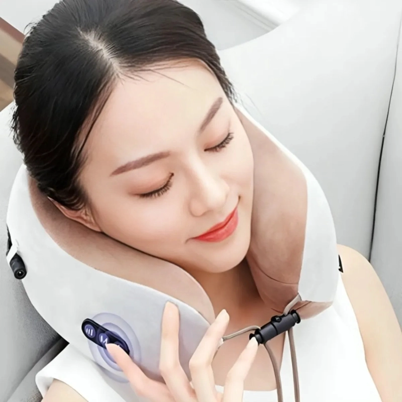 COJIN MASAJEADOR CERVICAL INALAMBRICO CUELLO PRO-RELAX ALJ - 6