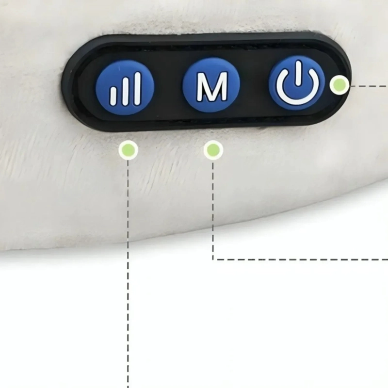 COJIN MASAJEADOR CERVICAL INALAMBRICO CUELLO PRO-RELAX ALJ - 9