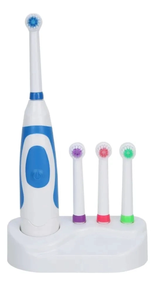 CEPILLO DENTAL ELE CTRICO PORTATIL PILAS CABEZAL REPUESTO ALJ - 1