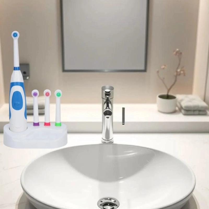 CEPILLO DENTAL ELE CTRICO PORTATIL PILAS CABEZAL REPUESTO ALJ - 10
