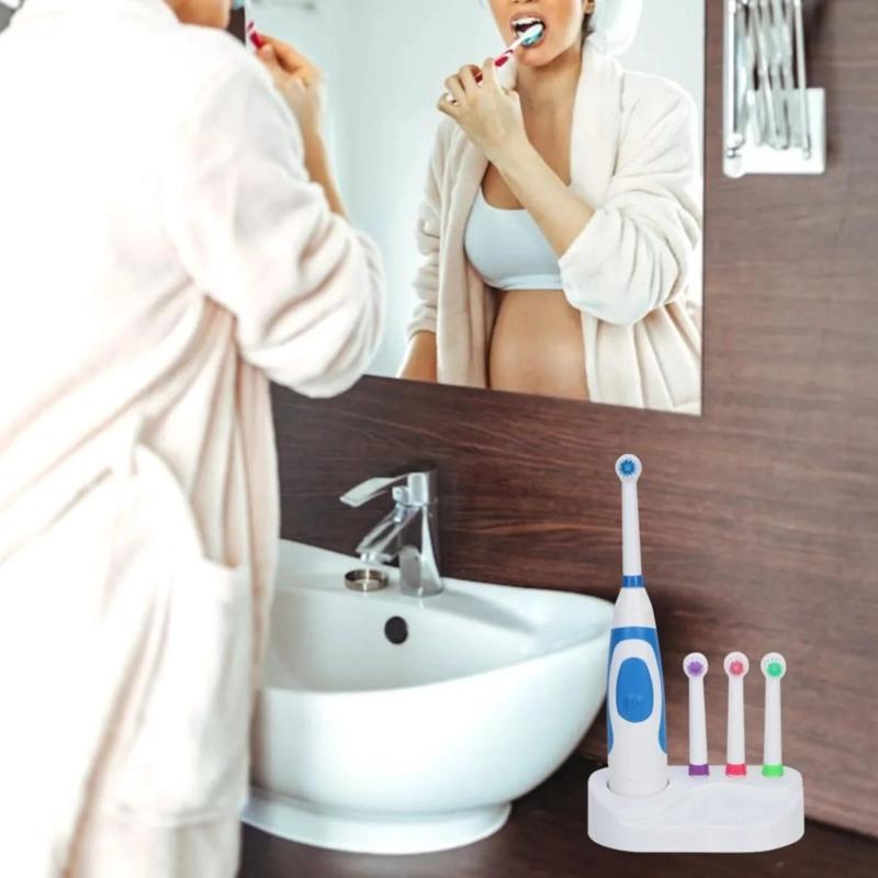 CEPILLO DENTAL ELE CTRICO PORTATIL PILAS CABEZAL REPUESTO ALJ - 6