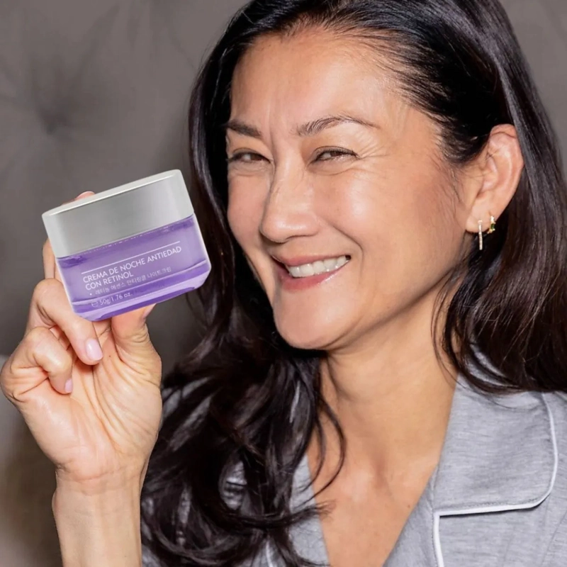 CREMA NOCHE ANTIEDAD RETINOL PURO REPARACION FACIAL ALJ - 4