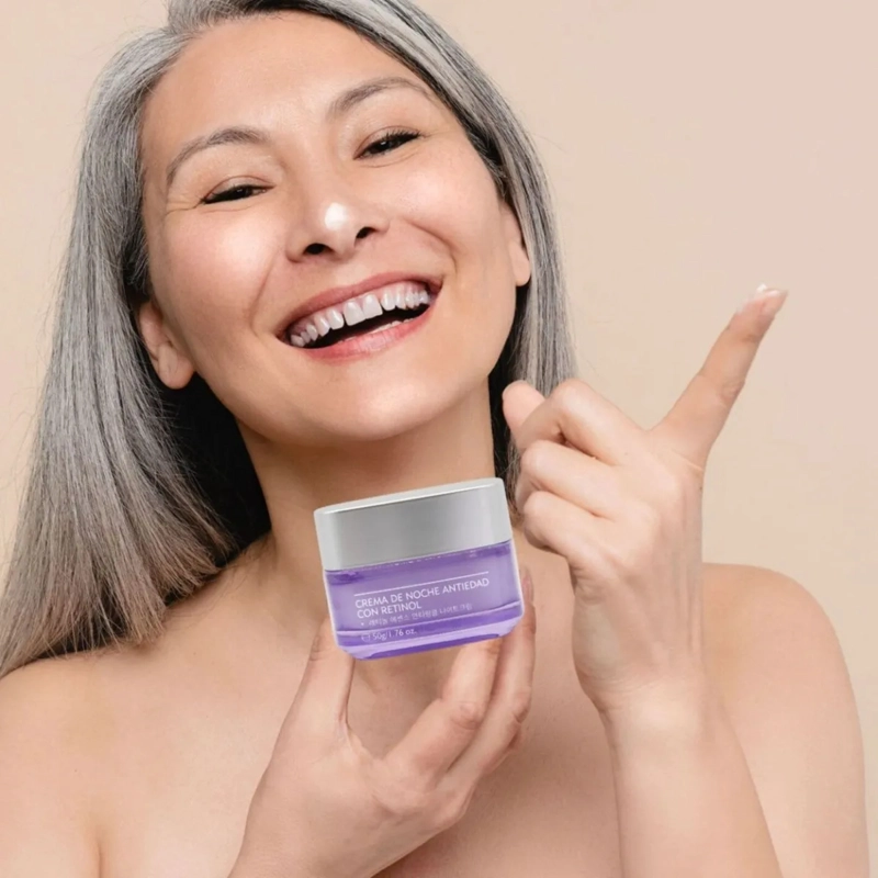 CREMA NOCHE ANTIEDAD RETINOL PURO REPARACION FACIAL ALJ - 5