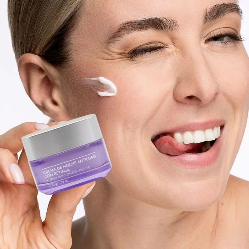 CREMA NOCHE ANTIEDAD RETINOL PURO REPARACION FACIAL ALJ - 7