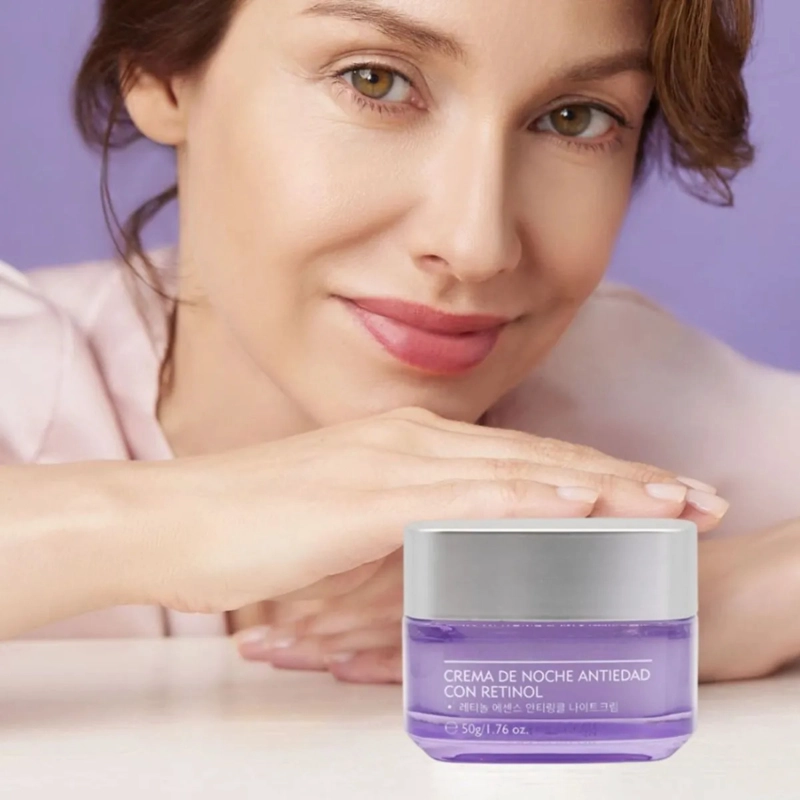 CREMA NOCHE ANTIEDAD RETINOL PURO REPARACION FACIAL ALJ - 8