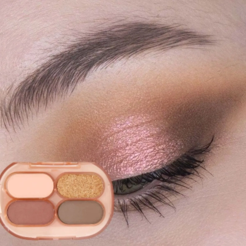 PAQ 24 PALETAS SOMBRAS TONOS CALIDOS MATE SATINADOS ALJ - 10