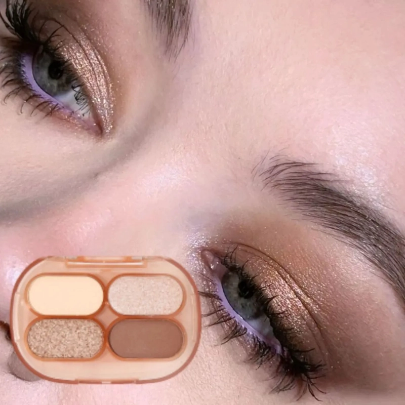 PAQ 24 PALETAS SOMBRAS TONOS CALIDOS MATE SATINADOS ALJ - 3