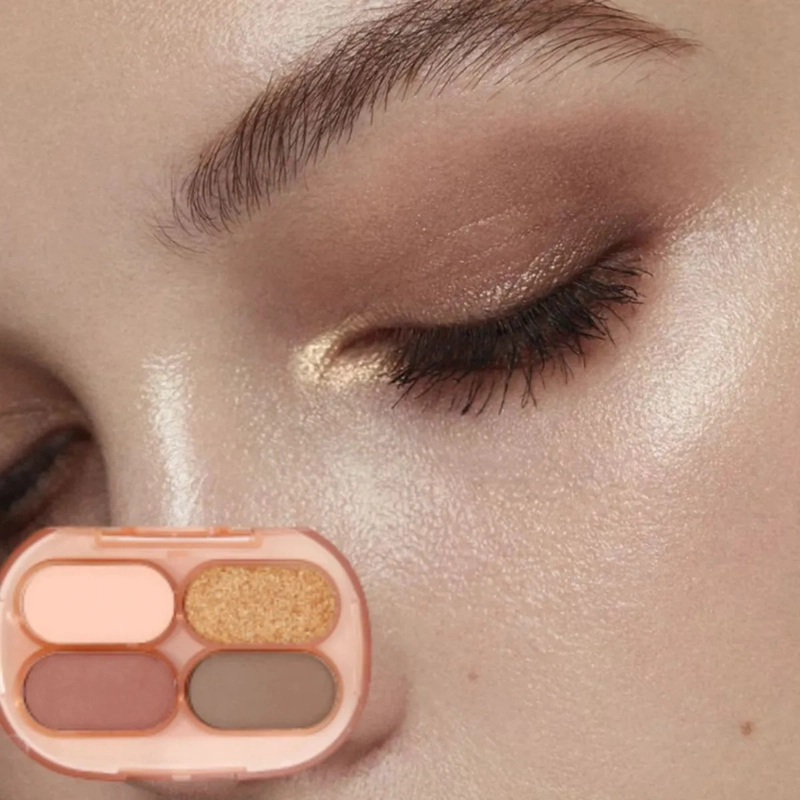 PAQ 24 PALETAS SOMBRAS TONOS CALIDOS MATE SATINADOS ALJ - 7