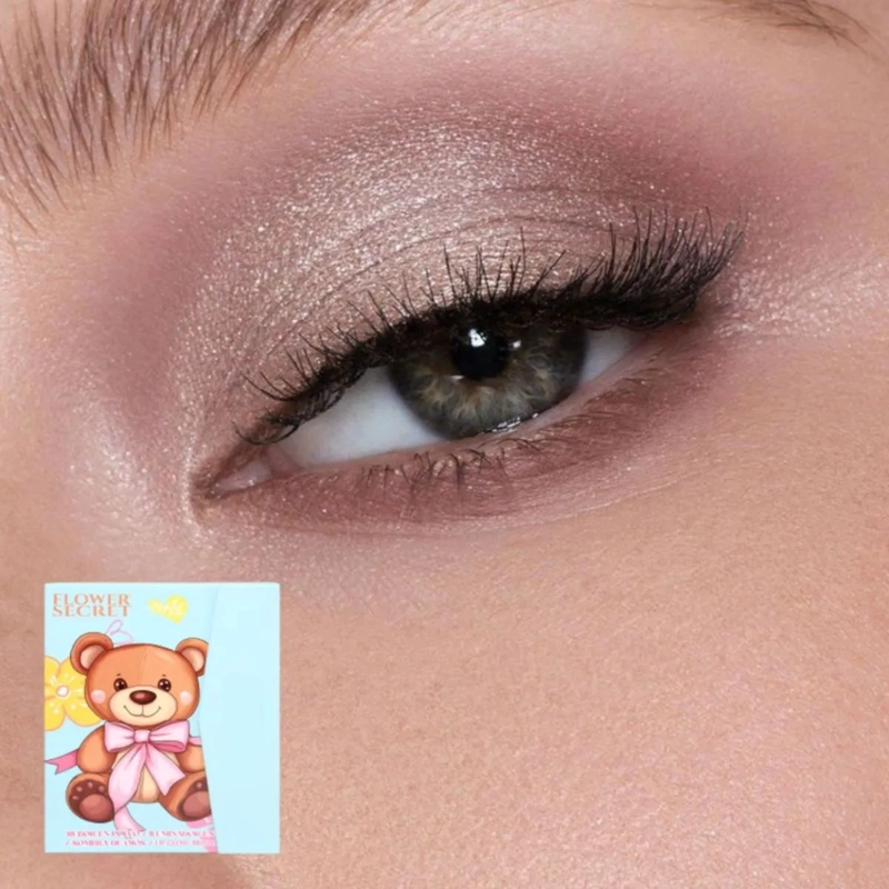PAQ 12 PALETAS MAQUILLAJE COMPLETA PROFESIONAL ROSTRO ALJ - 4