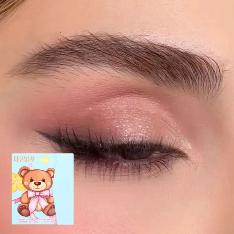 PAQ 12 PALETAS MAQUILLAJE COMPLETA PROFESIONAL ROSTRO ALJ - 6