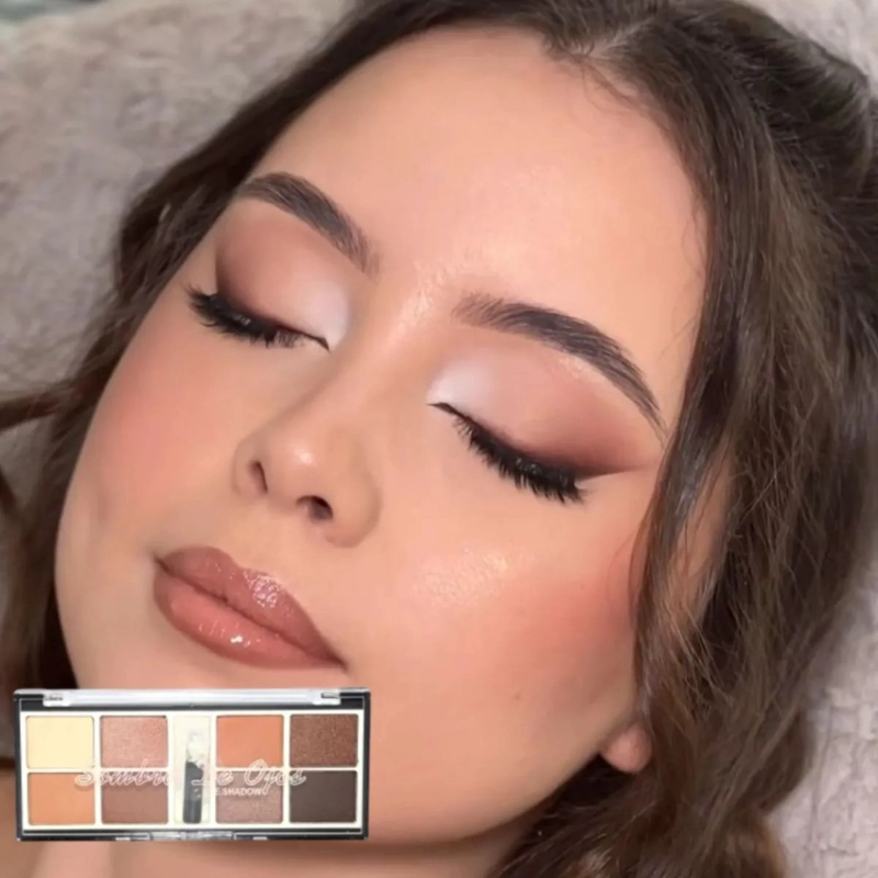 PAQ 24 PALETAS SOMBRAS OJOS TONOS MATE PROFESIONAL ALJ - 4