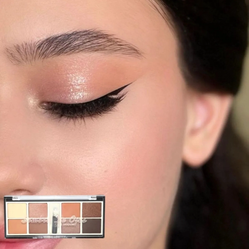 PAQ 24 PALETAS SOMBRAS OJOS TONOS MATE PROFESIONAL ALJ - 5