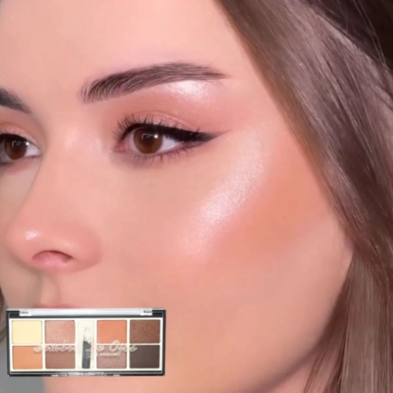 PAQ 24 PALETAS SOMBRAS OJOS TONOS MATE PROFESIONAL ALJ - 6