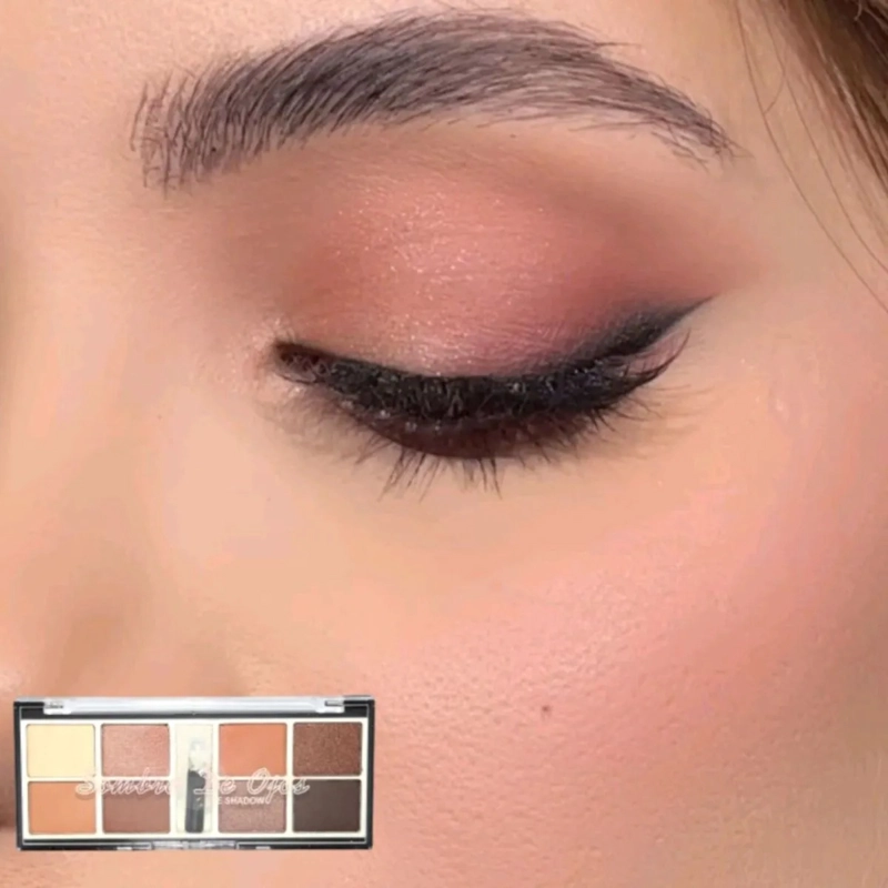 PAQ 24 PALETAS SOMBRAS OJOS TONOS MATE PROFESIONAL ALJ - 7