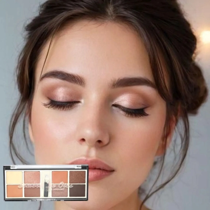 PAQ 24 PALETAS SOMBRAS OJOS TONOS MATE PROFESIONAL ALJ - 8