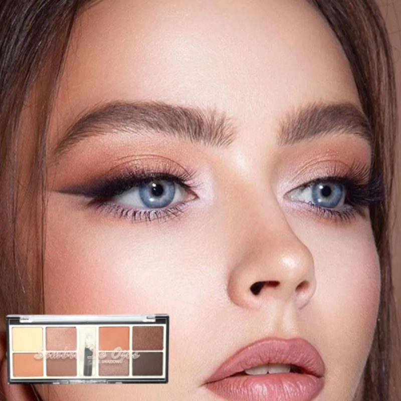 PAQ 24 PALETAS SOMBRAS OJOS TONOS MATE PROFESIONAL ALJ - 9