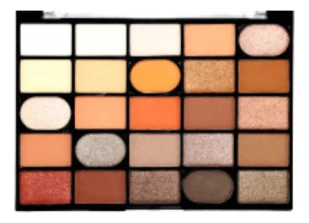 PAQ 12 PALETAS SOMBRAS 25 TONOS PROFESIONAL SATINADOS ALJ - 2