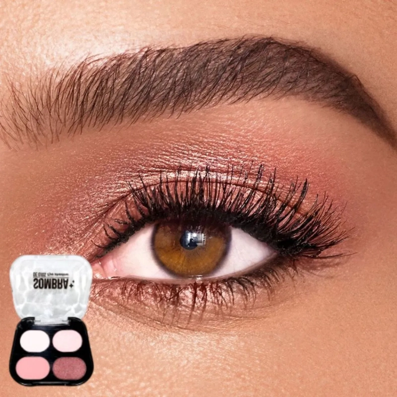 PAQ 24 PALETAS SOMBRAS 4 TONOS COMPACTA LARGA DURACION ALJ - 5