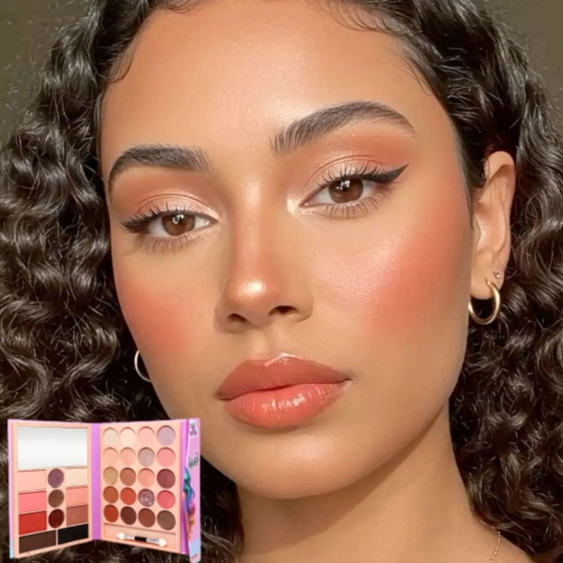 PAQ 12 PALETAS MAQUILLAJE COMPLETA DEFINICION BRILLO ALJ - 3