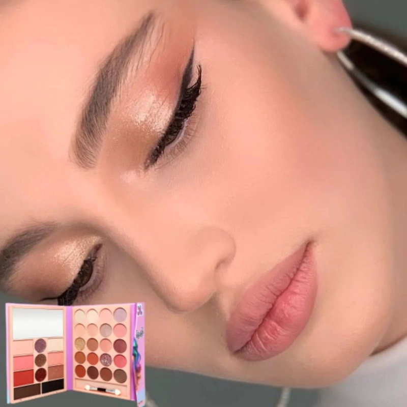 PAQ 12 PALETAS MAQUILLAJE COMPLETA DEFINICION BRILLO ALJ - 9