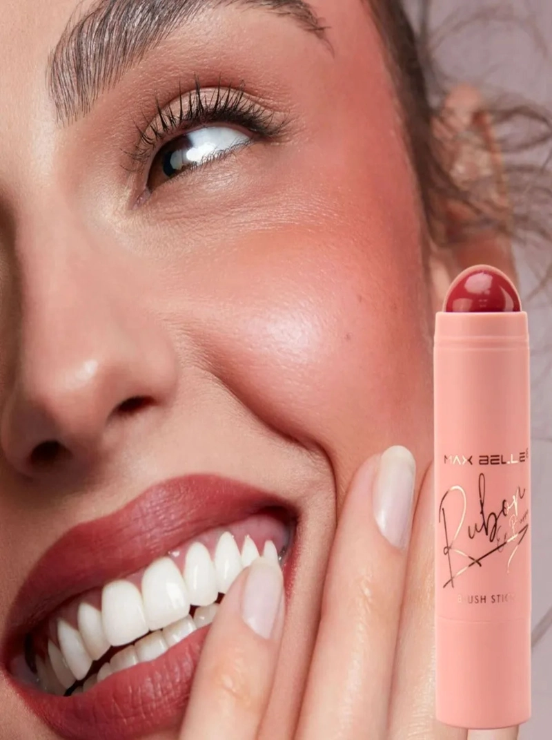 PACK 2 RUBOR EN CREMA GLOW BLUSH STICK MAQUILLAJE LAU - 10