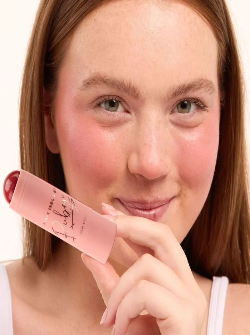 PACK 2 RUBOR EN CREMA GLOW BLUSH STICK MAQUILLAJE LAU - 3