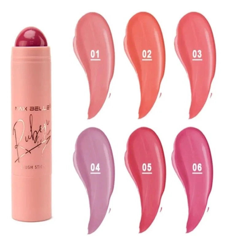 PACK 2 RUBOR EN CREMA GLOW BLUSH STICK MAQUILLAJE LAU - 4