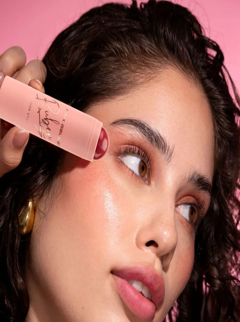 PACK 2 RUBOR EN CREMA GLOW BLUSH STICK MAQUILLAJE LAU - 7