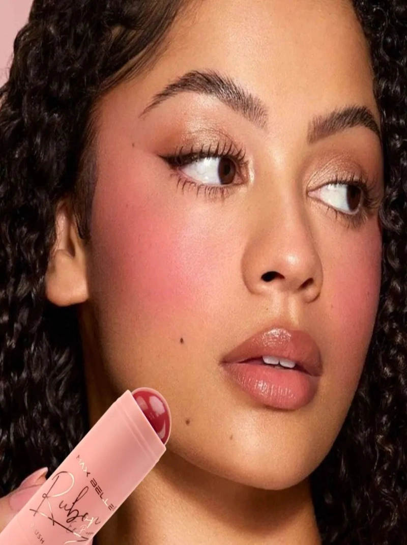 PACK 2 RUBOR EN CREMA GLOW BLUSH STICK MAQUILLAJE LAU - 8