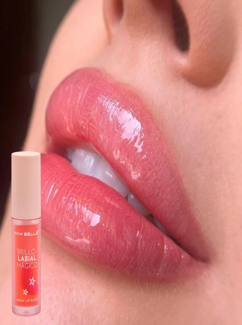 PACK 2 BRILLOS LABIAL MAGICO BRILLANETE GLOSS MAQUILLAJE LAU - 10