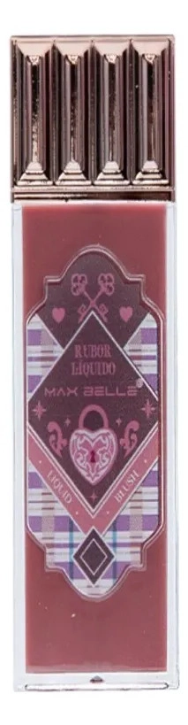 PACK 3 RUBORES LIQUIDOS BLUSH BRILLANTE MAQUILLAJE LAU - 1
