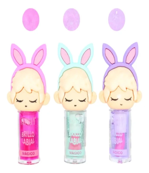 PACK 24 BRILLOS LABIAL MAGICO BRILLANTE GLOSS MAQUILLAJE LAU - 3