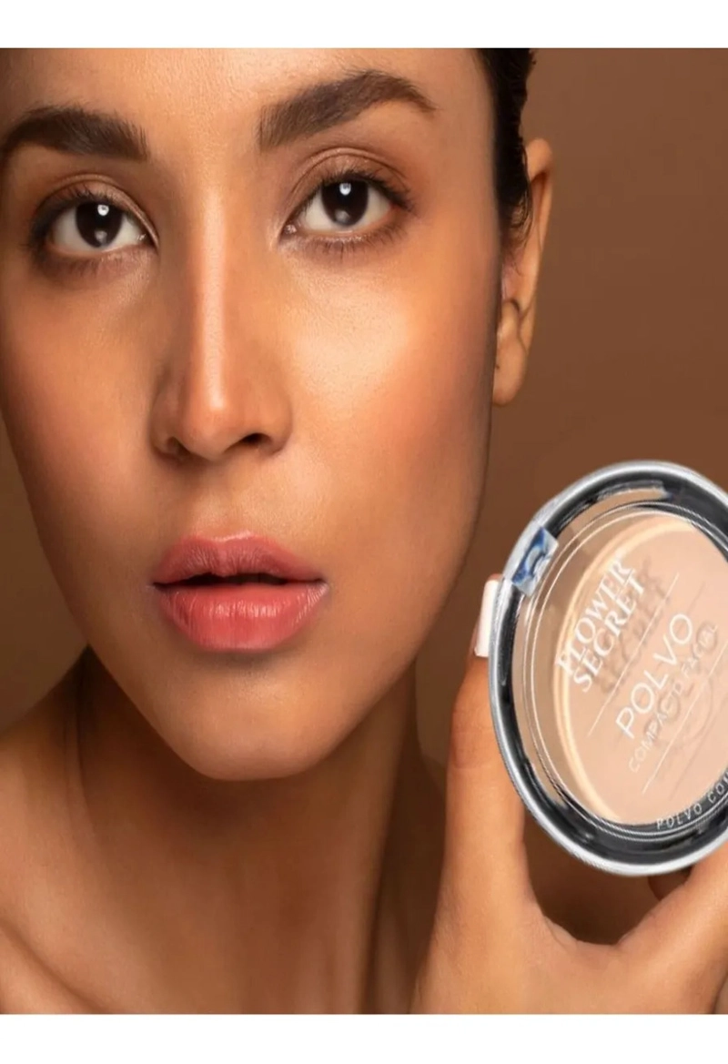 PACK 24 POLVO COMPACTO FACIAL COBERTURA MEDIA MAQUILLAJE LAU - 10
