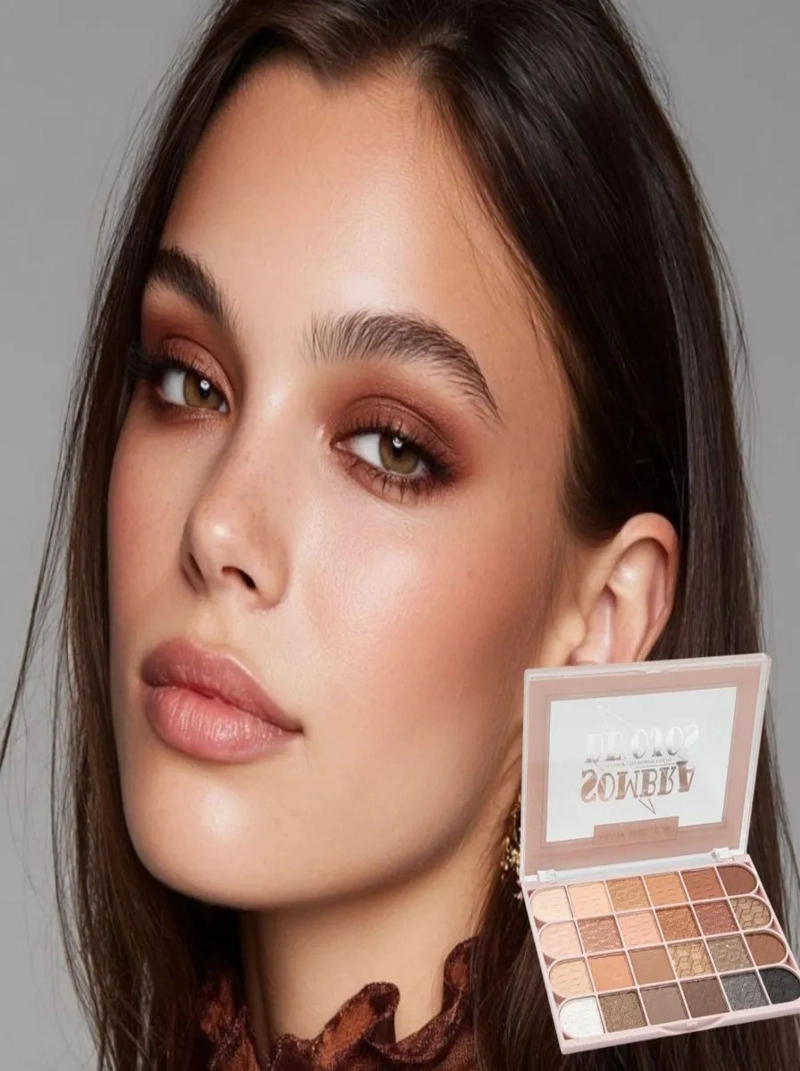 SOMBRA DE OJOS MATE SATINADO BRILLANTE MAQUILLAJE LAU - 5